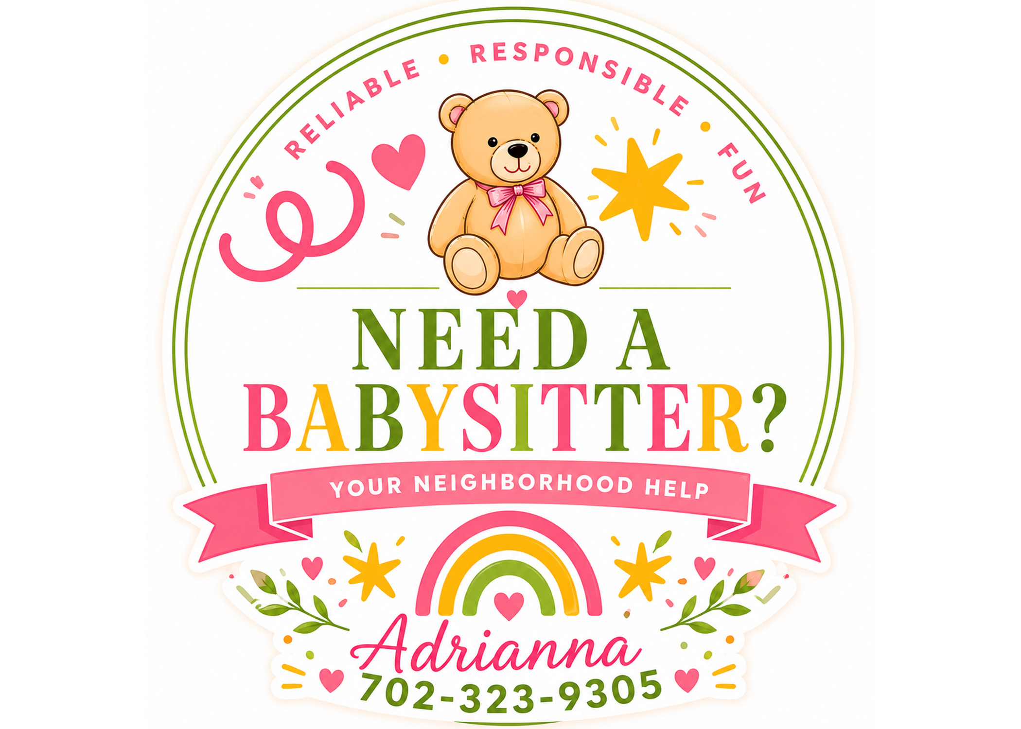 Adrianna’s Babysitting Service
