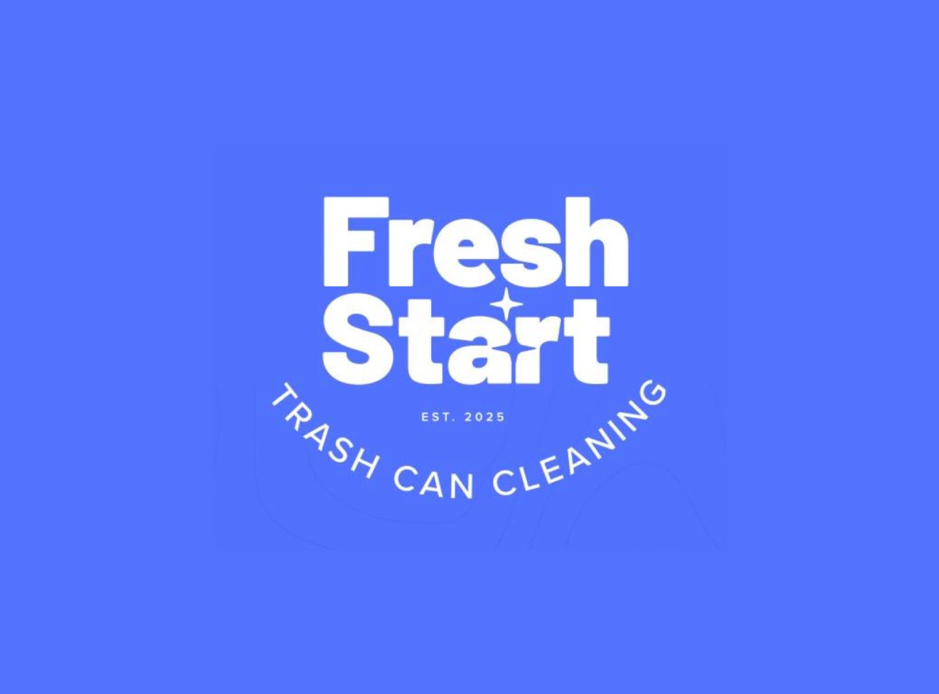 Fresh Start Trash Can Cleaning