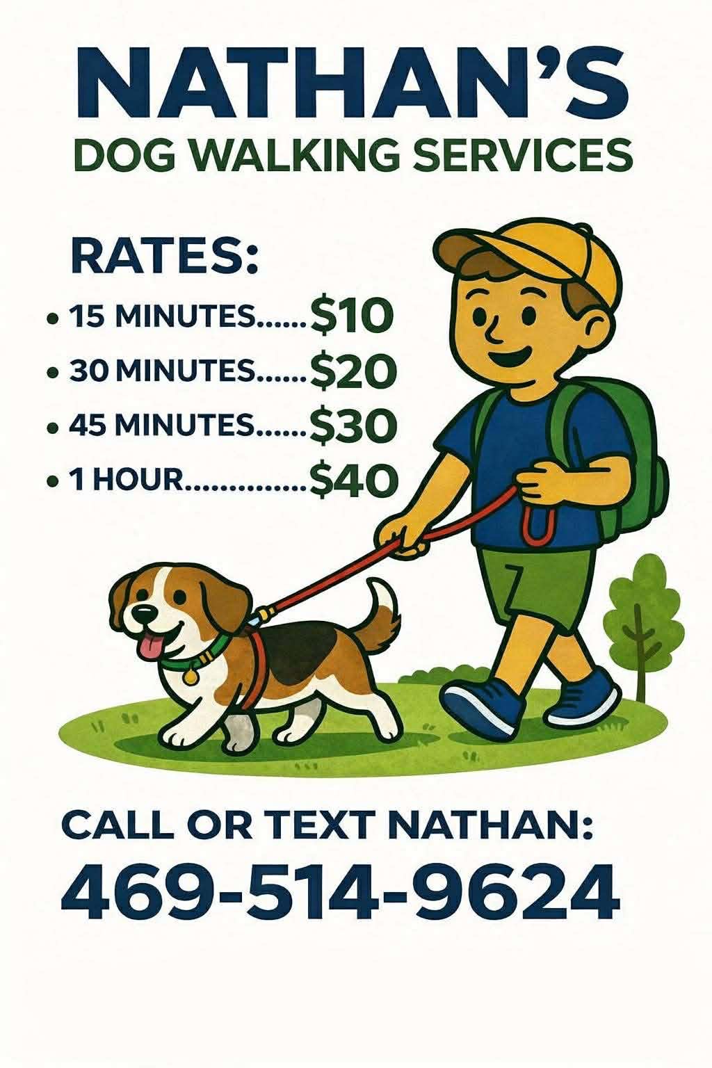 Nathan’s Dog Walking & Pet Sitting Service